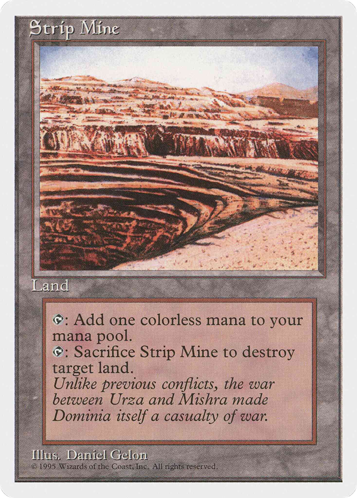 Strip Mine [363] [Fourth Edition] [Non-Foil] – Face to Face Games