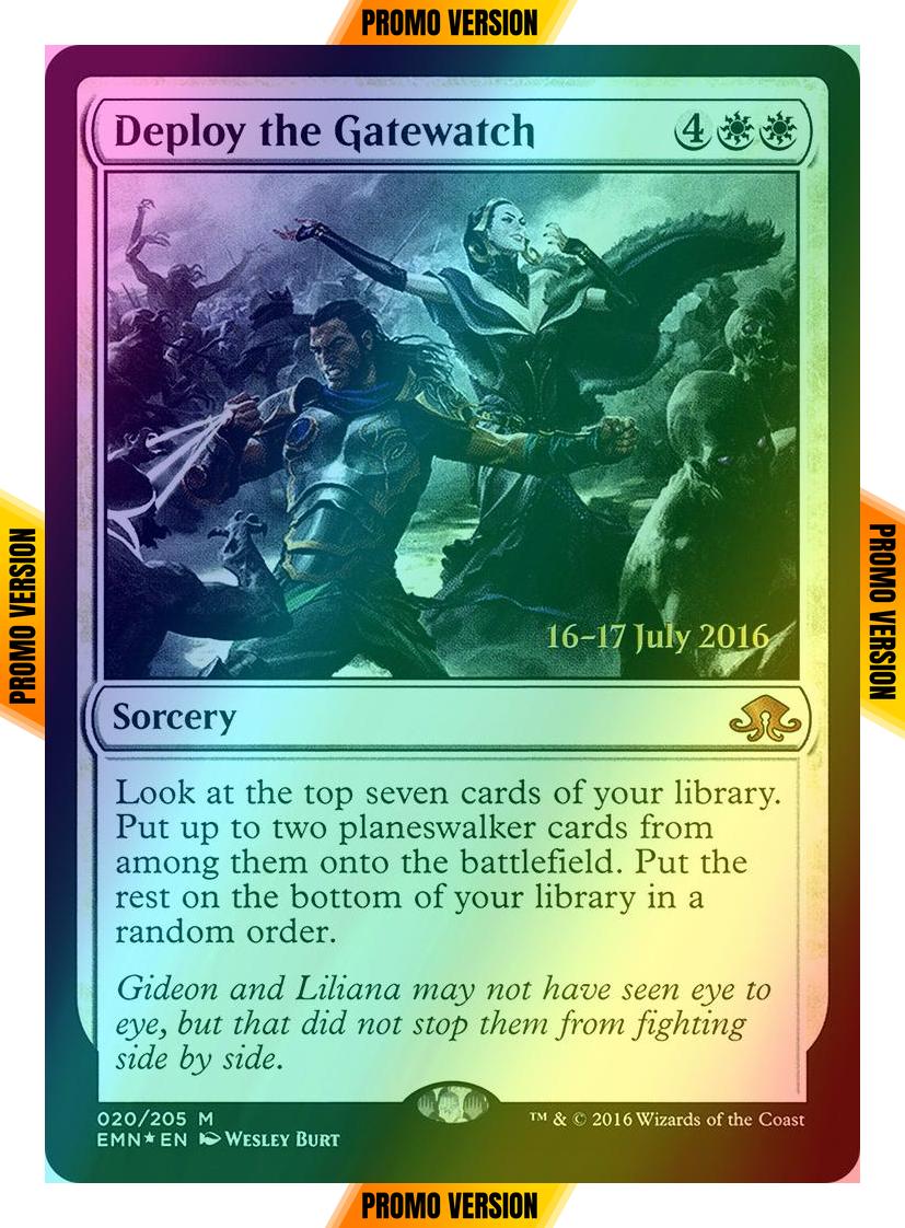 Deploy the Gatewatch [20s] [Eldritch Moon Promos] [Foil]