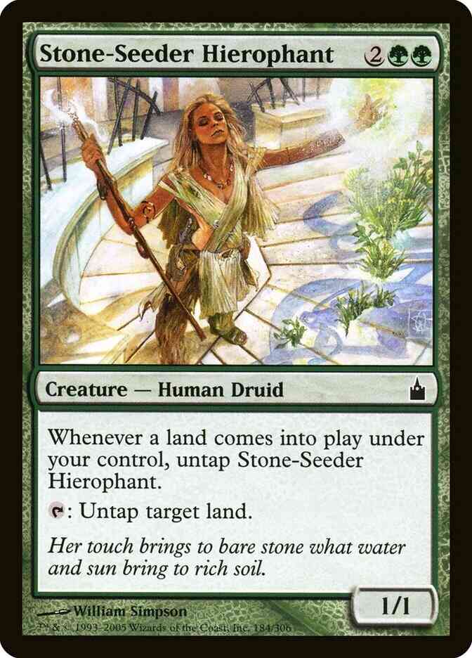 Stone-Seeder Hierophant [184] [Ravnica City Of Guilds] [Non-Foil]