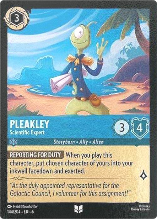 Pleakley - Scientific Expert - 144/204 [Azurite Sea] [Cold Foil]