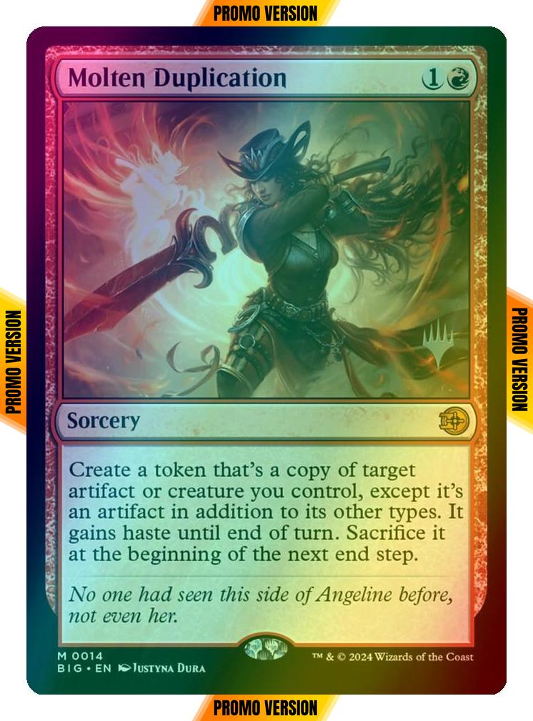 Molten Duplication [14p] [Promo Pack] [The Big Score: Promos] [Foil]