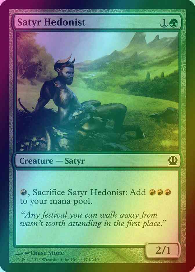 Satyr Hedonist [174] [Theros] [Foil]
