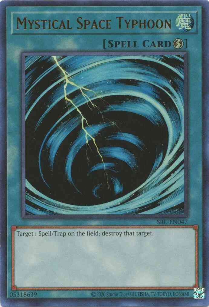 Mystical Space Typhoon - 25th Anniversary - SRL-EN047 - Ultra Rare - Unlimited