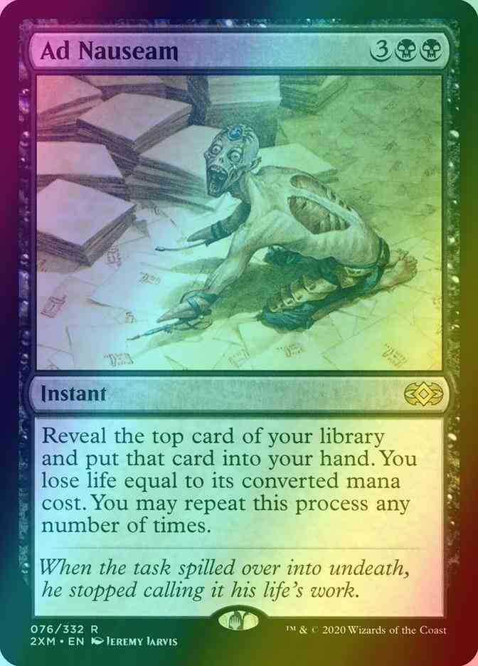 Ad Nauseam [76] [Double Masters] [Foil]