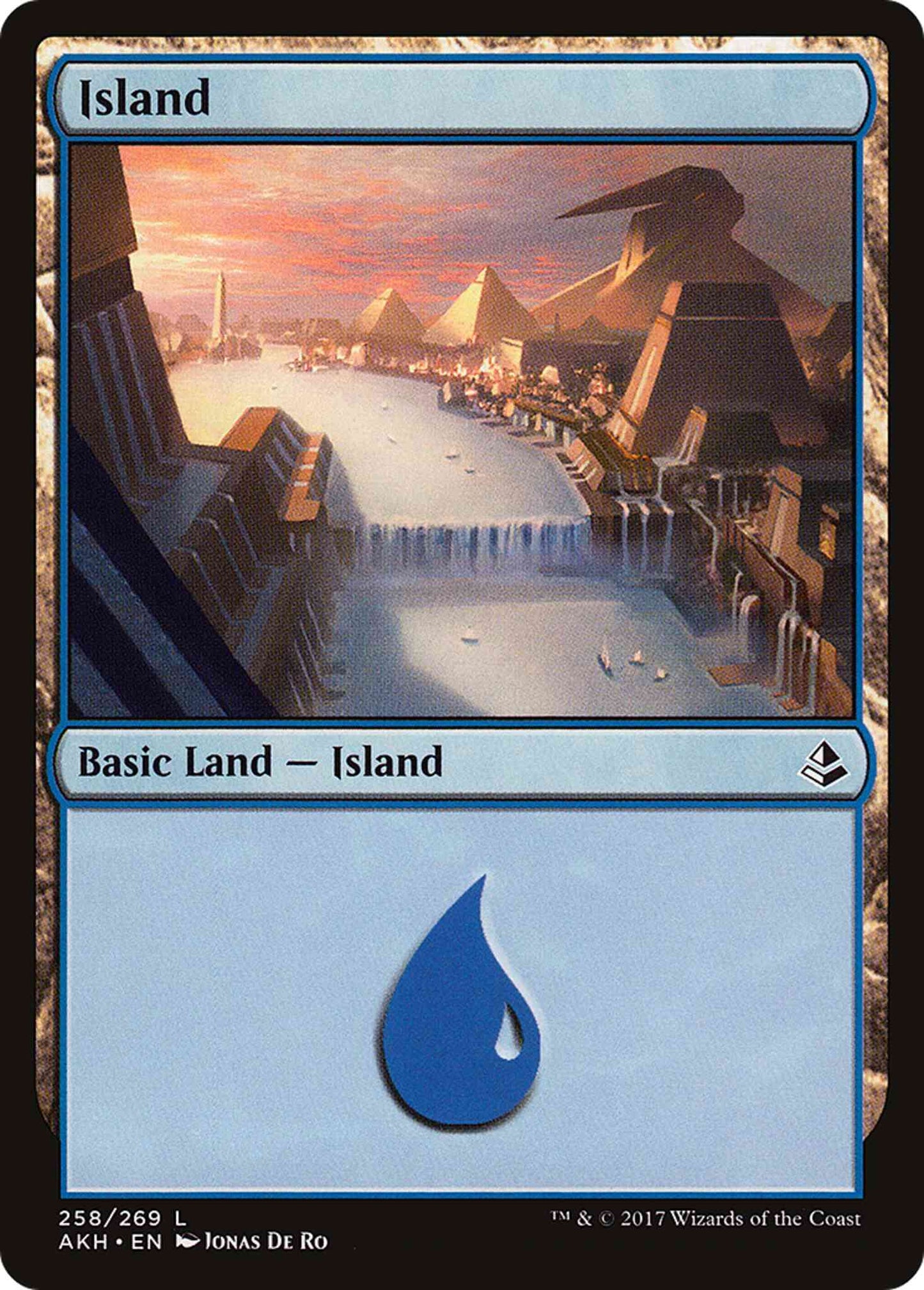 Island [258] [Amonkhet] [Non-Foil]