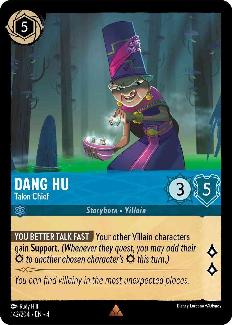 Dang Hu - Talon Chief - 142/204 [Ursula's Return] [Non-Foil]