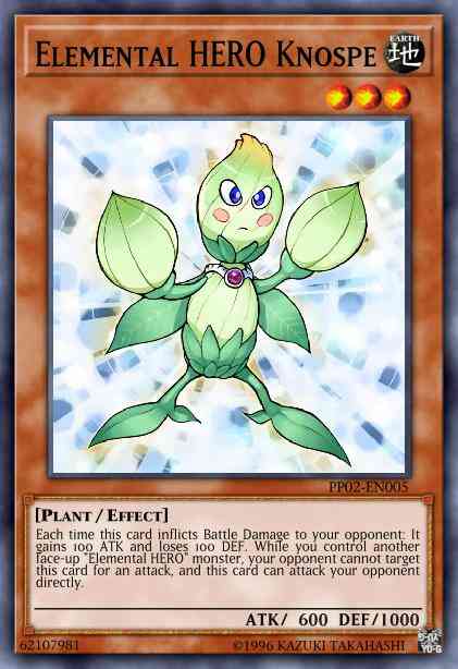 Elemental HERO Knospe - PP02-EN005 - Secret Rare - Unlimited