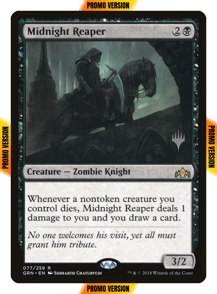 Midnight Reaper [77p] [Promo Pack] [Guilds of Ravnica Promos] [Non-Foil]