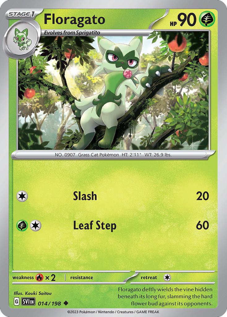 Floragato - 014/198 - Uncommon [sv01-014] [Non-Holo]