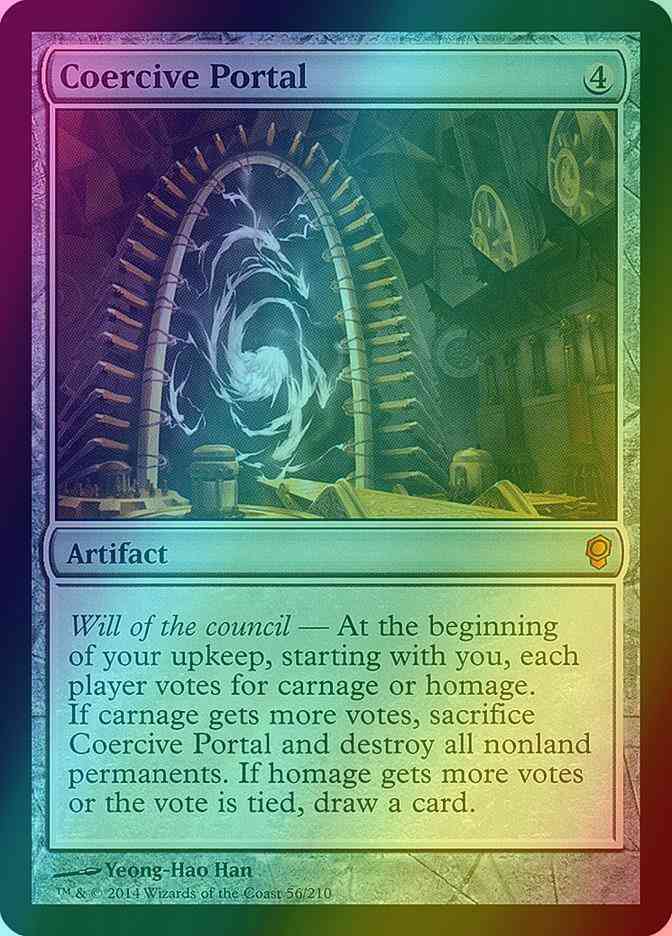 Coercive Portal [56] [Conspiracy] [Foil]