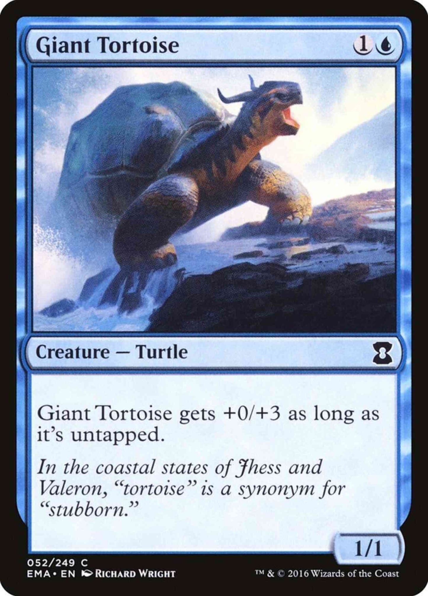 Giant Tortoise [52] [Eternal Masters] [Non-Foil]