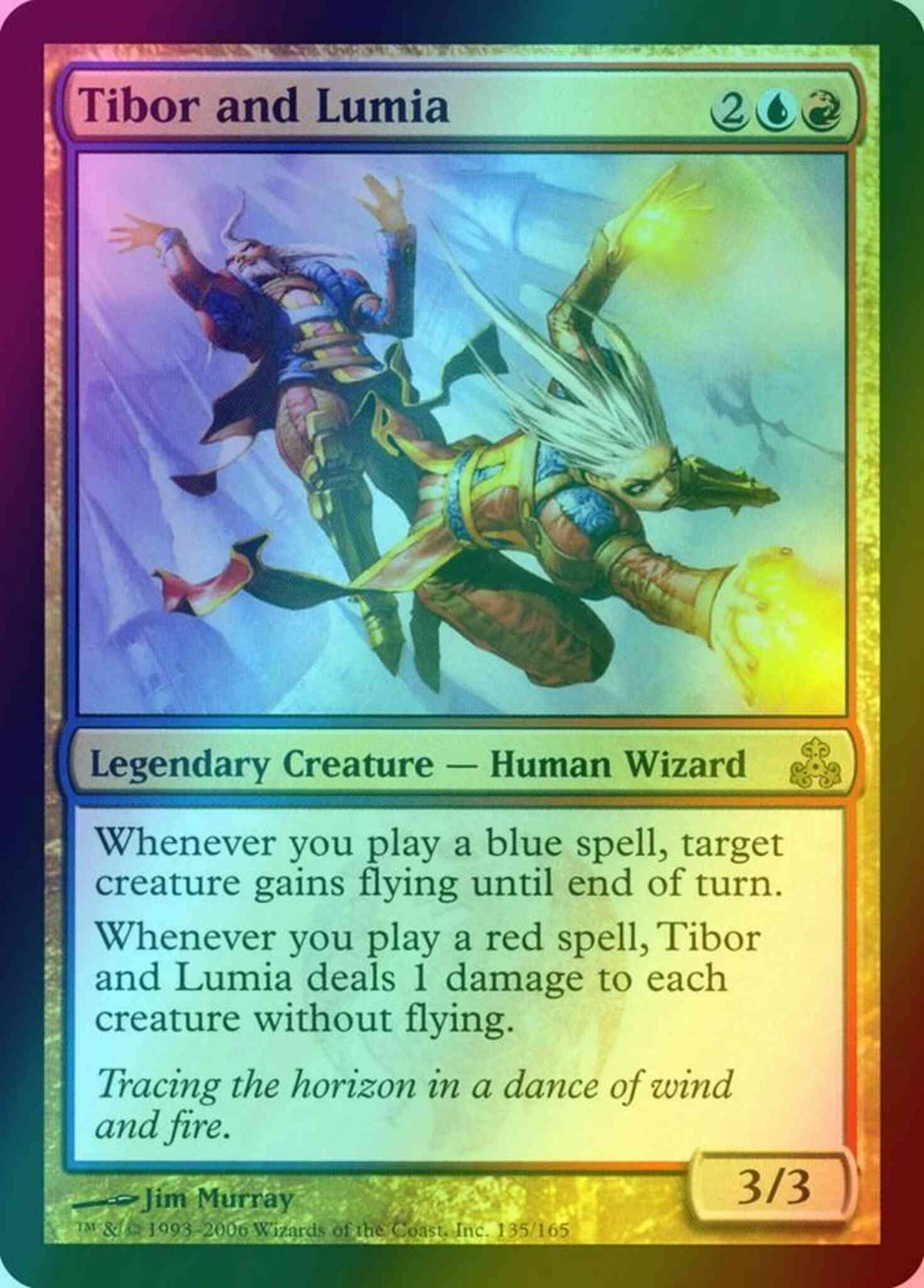 Tibor and Lumia [135] [Guildpact] [Foil]