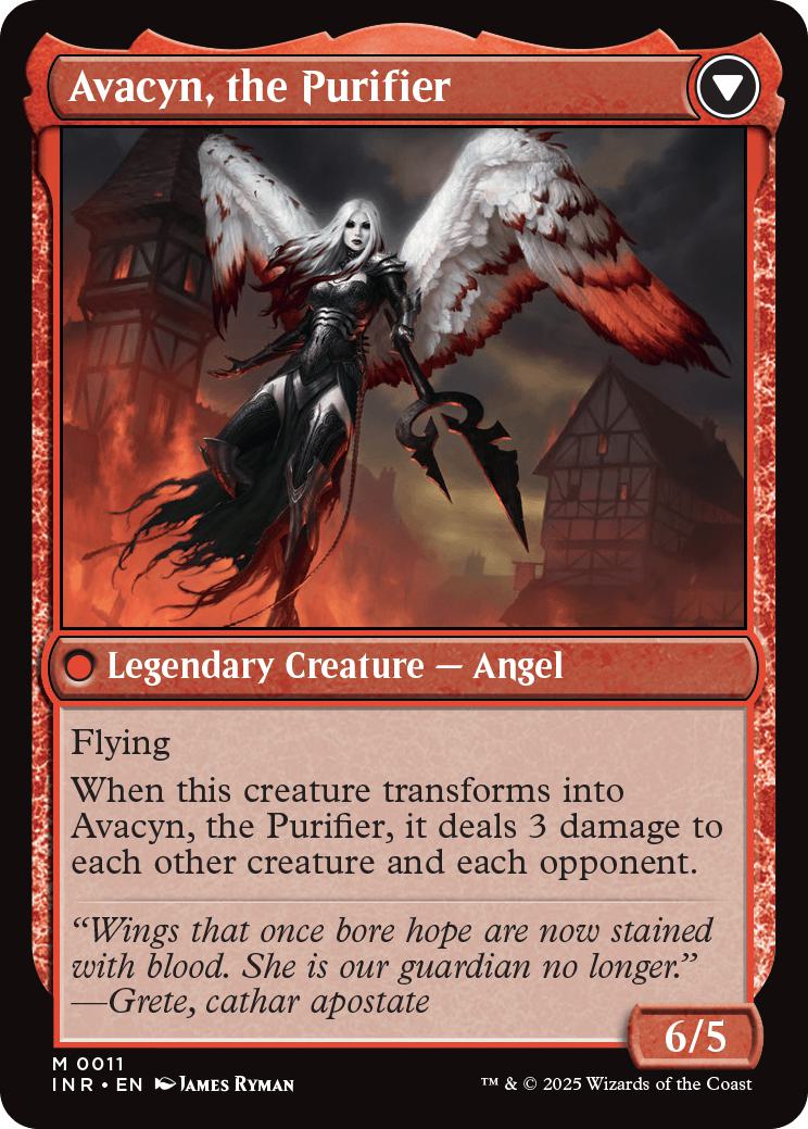 Archangel Avacyn // Avacyn, the Purifier [11] [Innistrad Remastered] [Foil]