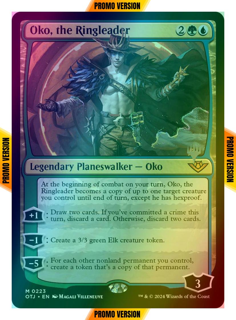 Oko, the Ringleader [223p] [Promo Pack] [Outlaws of Thunder Junction: Promos] [Foil]