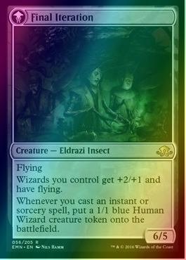 Docent of Perfection // Final Iteration [56] [Eldritch Moon] [Foil]