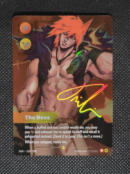The Boss (Sett) — Signature|Foil — ID 19755