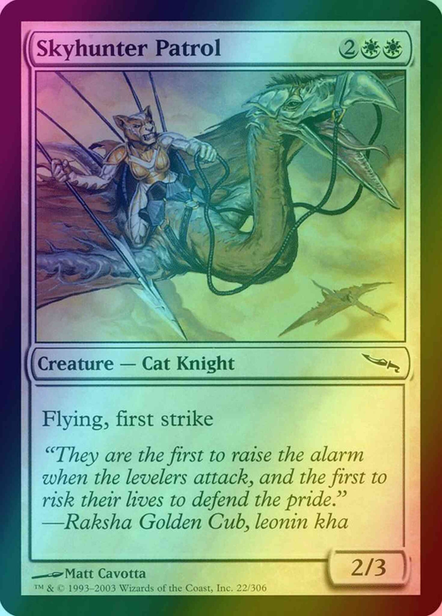 Skyhunter Patrol [22] [Mirrodin] [Foil]