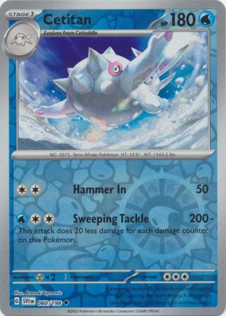 Cetitan - 060/198 - Uncommon [sv01-060] [Reverse Holo]