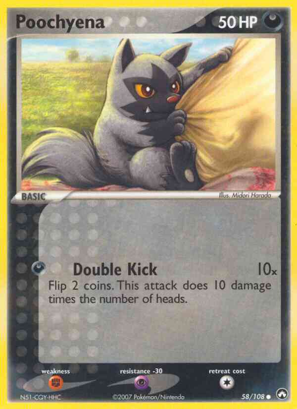 Poochyena - 58/108 - Common [ex16-58] [Reverse Holo]
