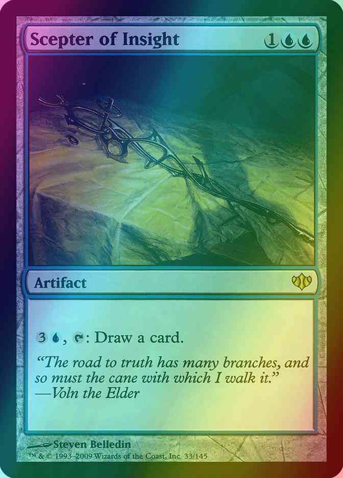 Scepter of Insight [33] [Conflux] [Foil]
