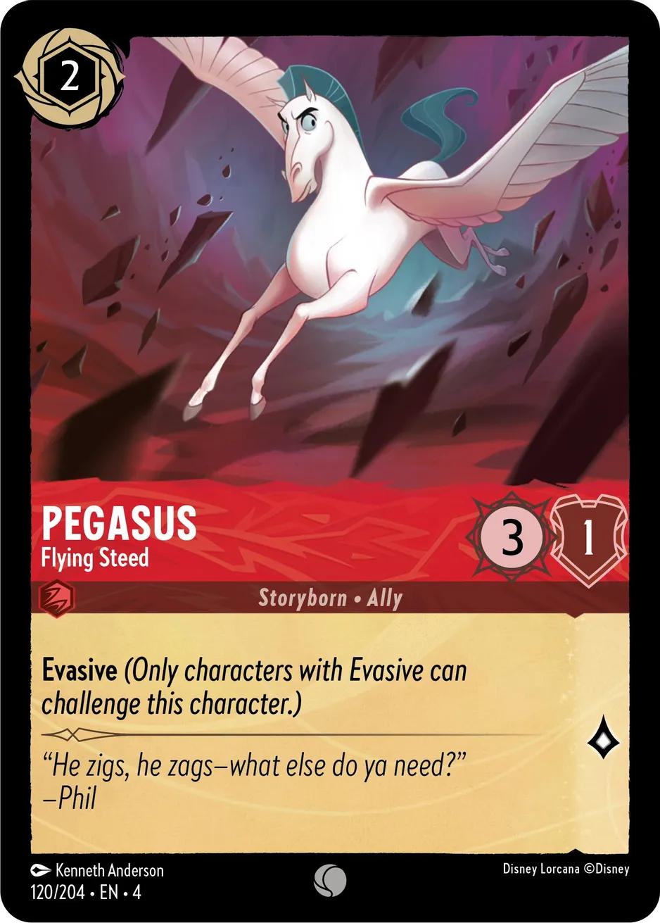 Pegasus - Flying Steed - 120/204 [Ursula's Return] [Cold Foil]