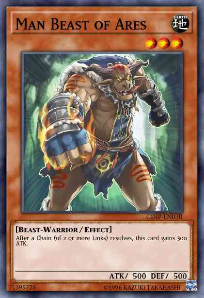 Man Beast of Ares - CDIP-EN030 - Common - 1st Edition