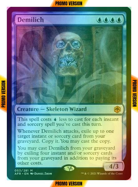 Demilich [53x] [Ampersand] [Adventures in the Forgotten Realms Promos] [Foil]