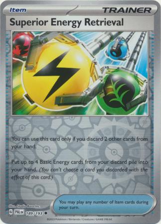 Superior Energy Retrieval - 189/193 - Uncommon [sv02-189] [Reverse Holo]