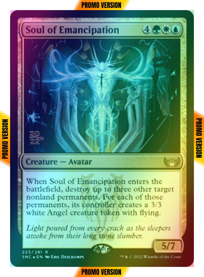 Soul of Emancipation [Prerelease] [223s] [Streets of New Capenna: Promos] [Foil]