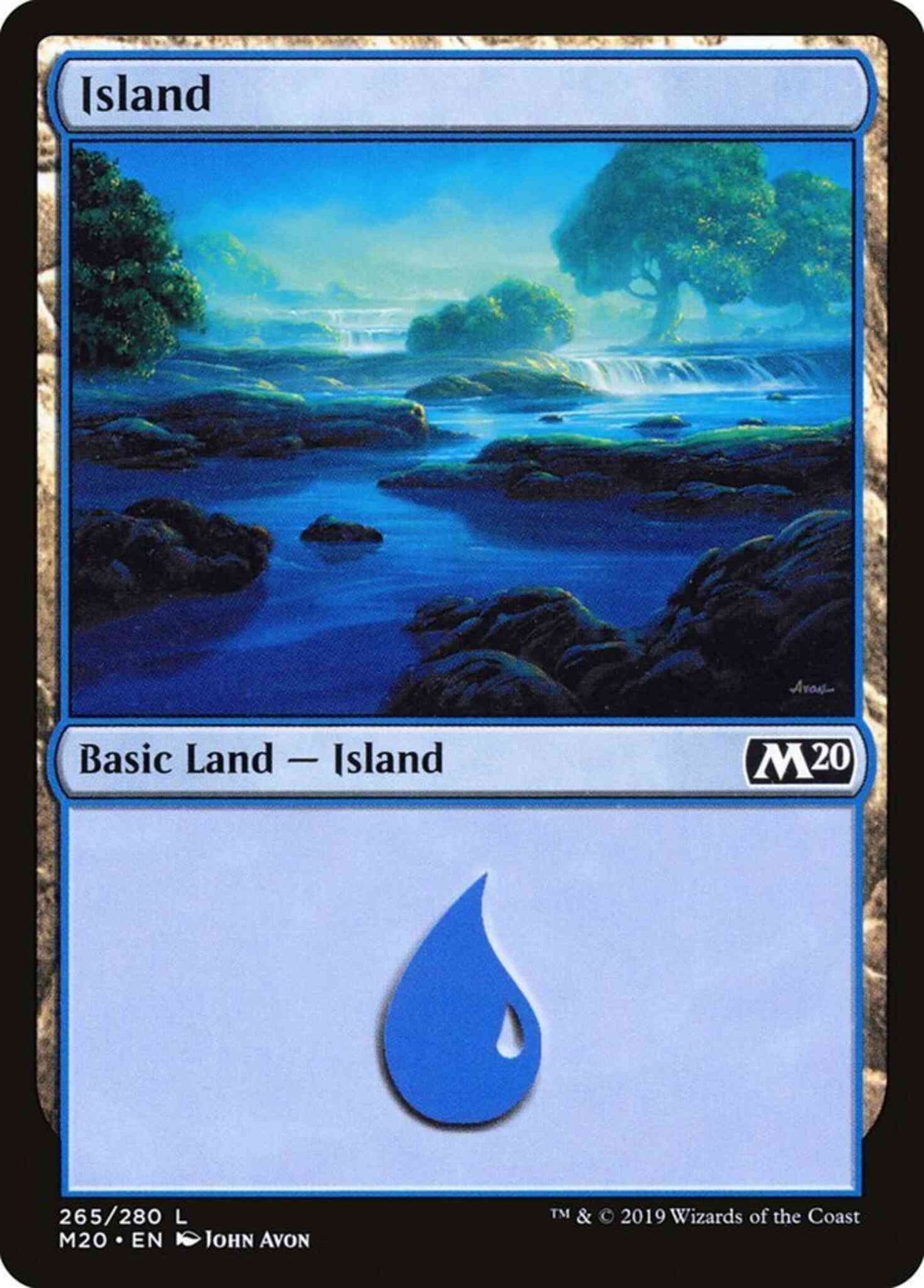 Island [265] [Core Set 2020] [Non-Foil]