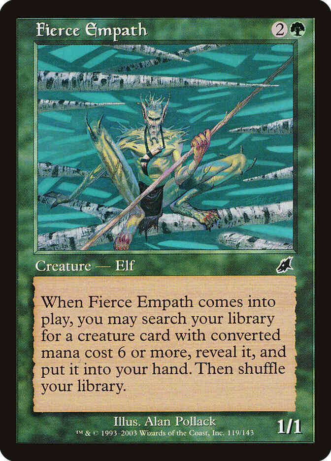 Fierce Empath [119] [Scourge] [Non-Foil]
