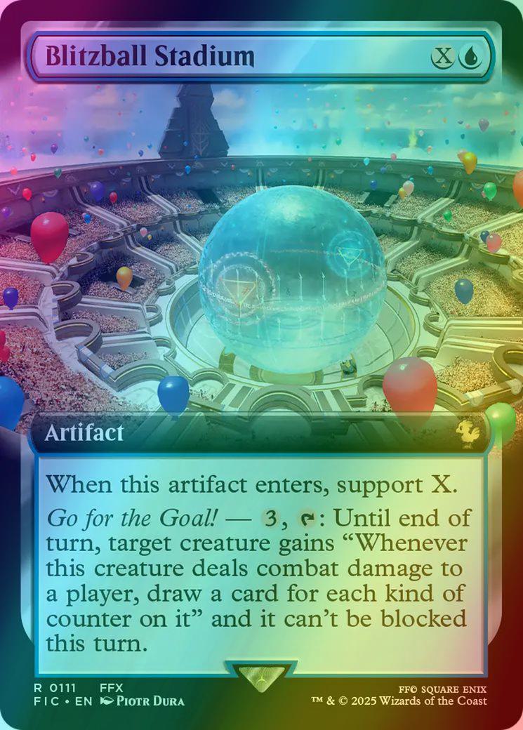 Blitzball Stadium [111] [Extended Art] [FINAL FANTASY: Commander] [Foil]