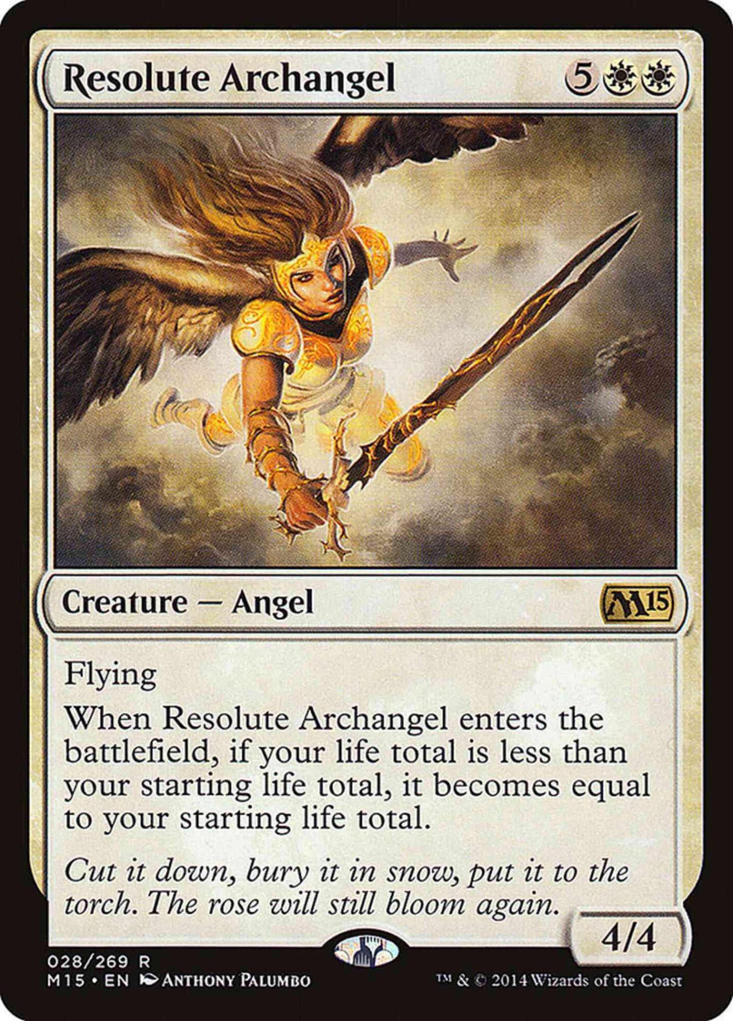 Resolute Archangel [28] [Magic 2015] [Non-Foil]