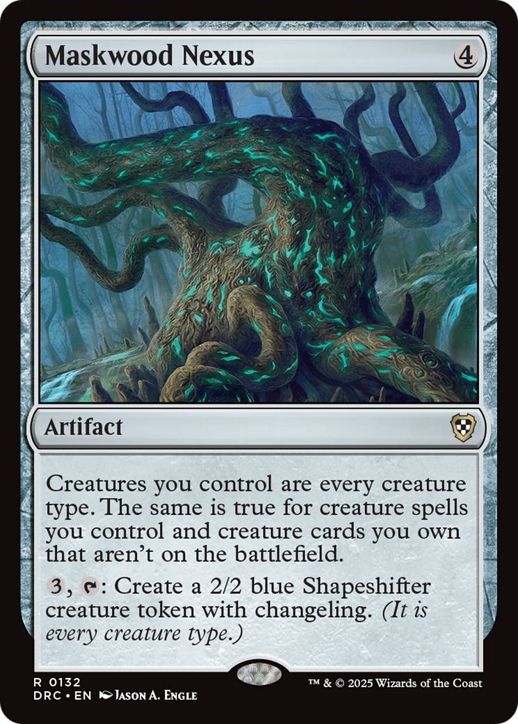 Maskwood Nexus [132] [Aetherdrift: Commander] [Non-Foil]