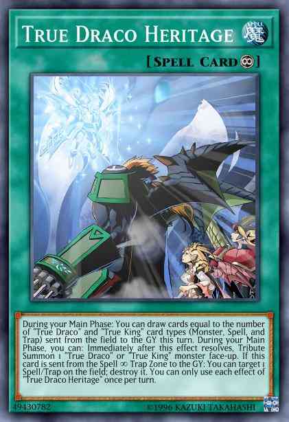 True Draco Heritage - MACR-EN054 - Ultra Rare - 1st Edition