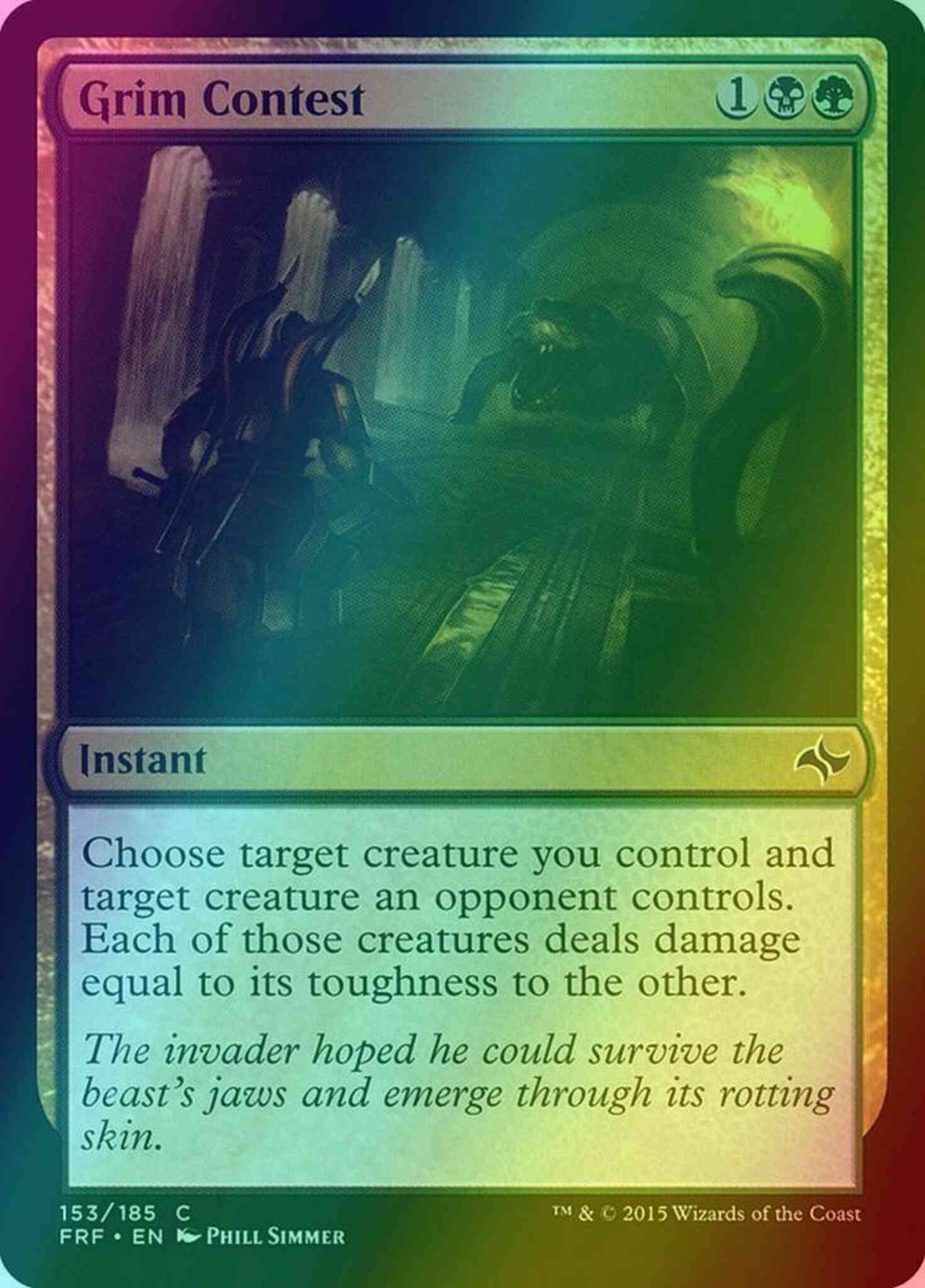 Grim Contest [153] [Fate Reforged] [Foil]