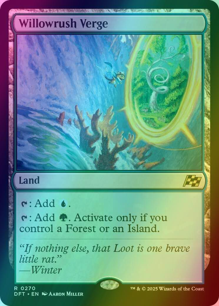 Willowrush Verge [270] [Aetherdrift] [Foil]