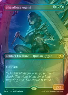 Shardless Agent [321] [Borderless] [Modern Horizons 2] [Foil]