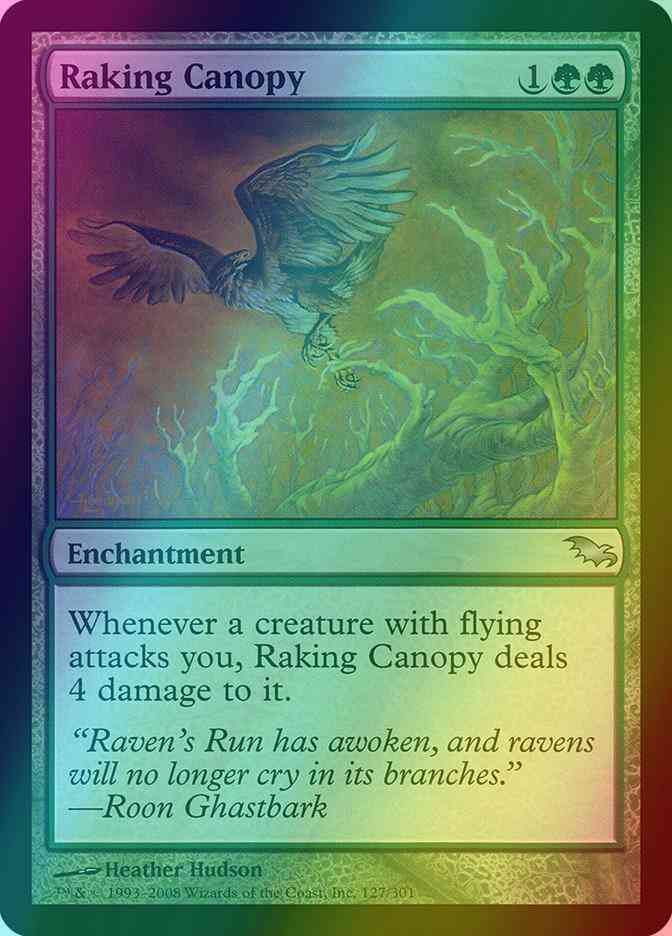 Raking Canopy [127] [Shadowmoor] [Foil]