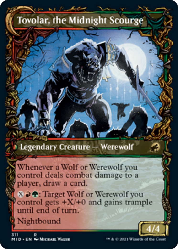 Tovolar, Dire Overlord // Tovolar, the Midnight Scourge [311] [Equinox Showcase] [Innistrad: Midnight Hunt] [Non-Foil]