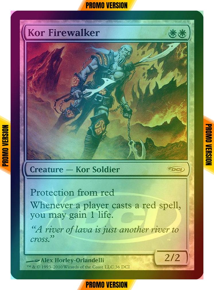 Kor Firewalker [36] [DCI Promos] [Foil]