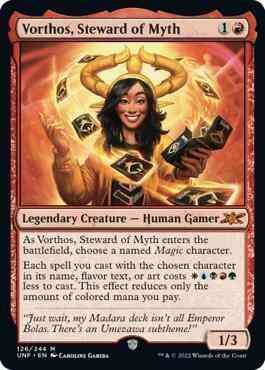 Vorthos, Steward of Myth [126] [Unfinity] [Non-Foil]