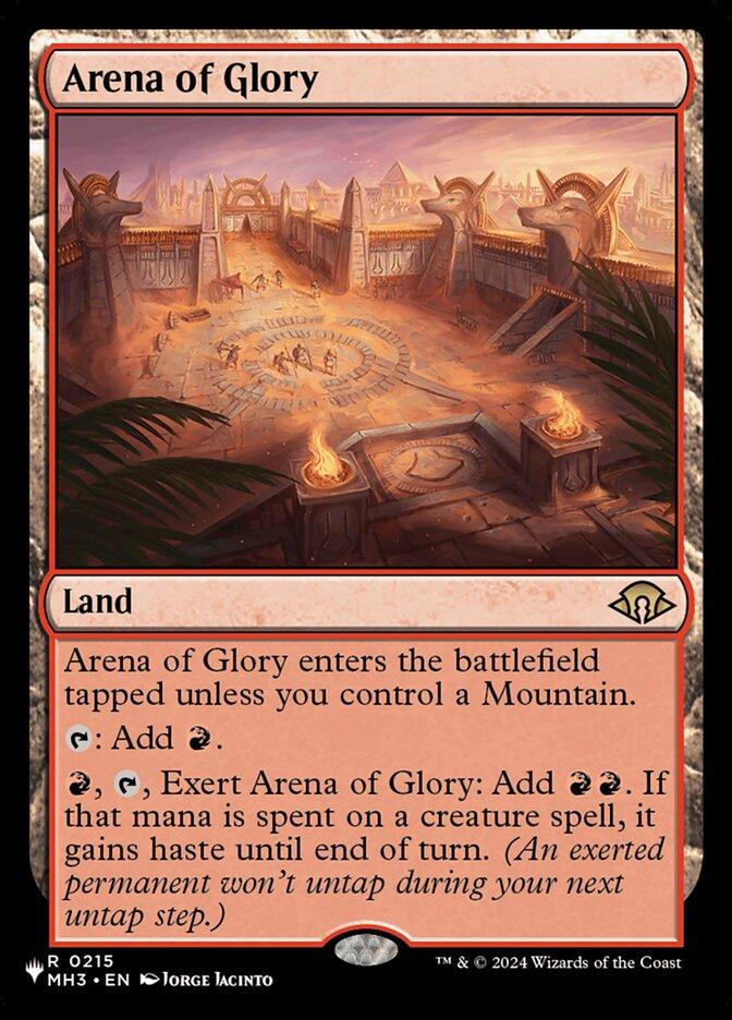 Arena of Glory [MH3-215] [The List] [Non-Foil]