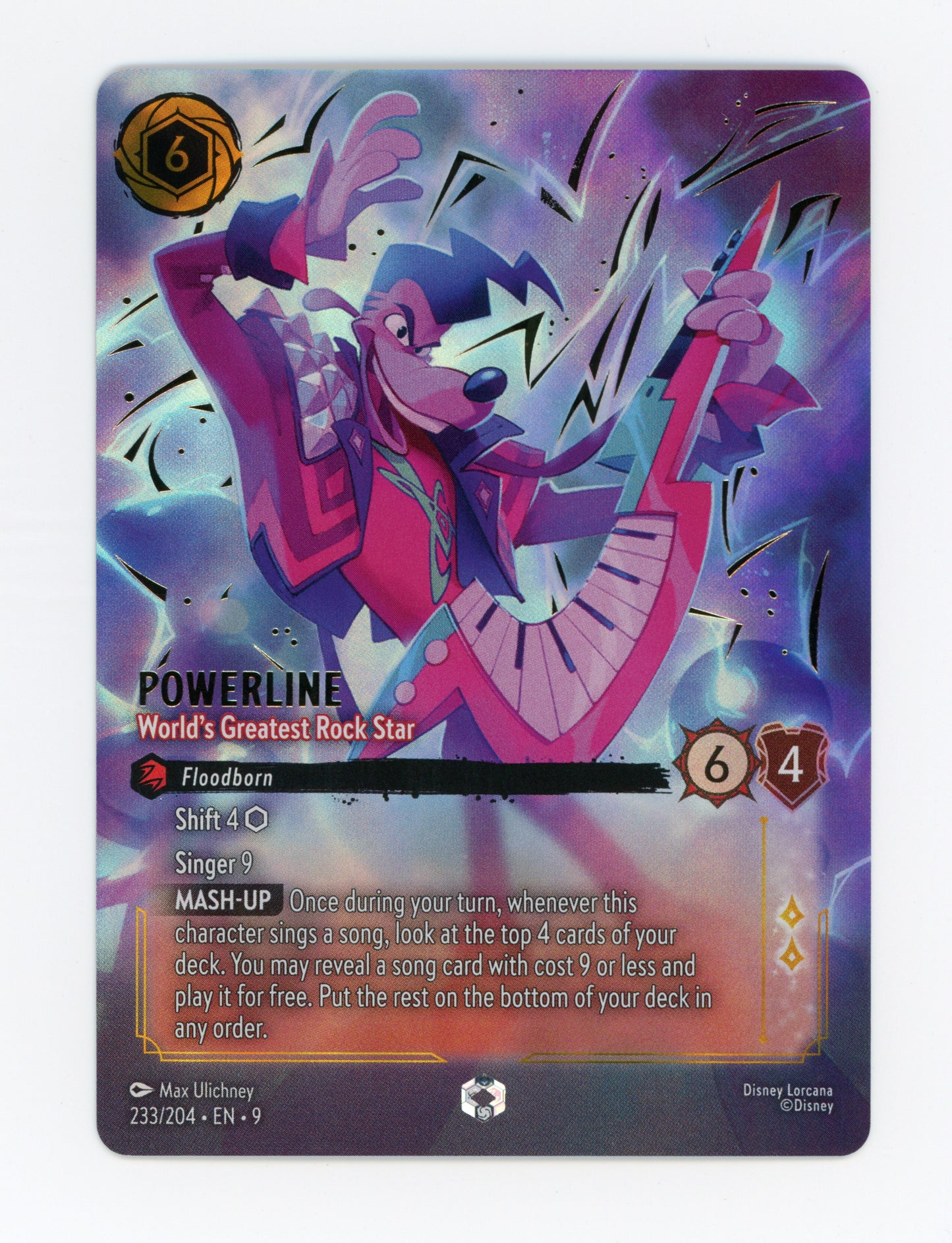 Powerline - World's Greatest Rock Star — Enchanted|Holofoil — ID 18513
