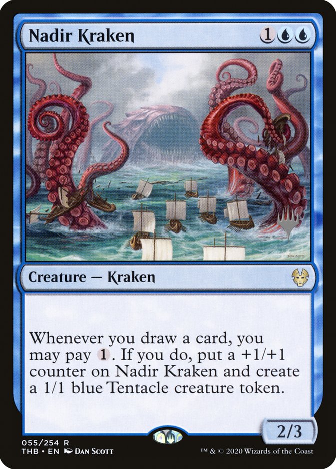Nadir Kraken [55p] [Promo Pack] [Theros Beyond Death Promos] [Non-Foil]