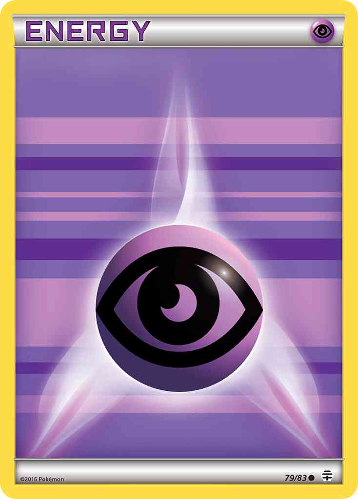 Basic Psychic Energy - 79/83 - Common [g1-79] [Reverse Holo]