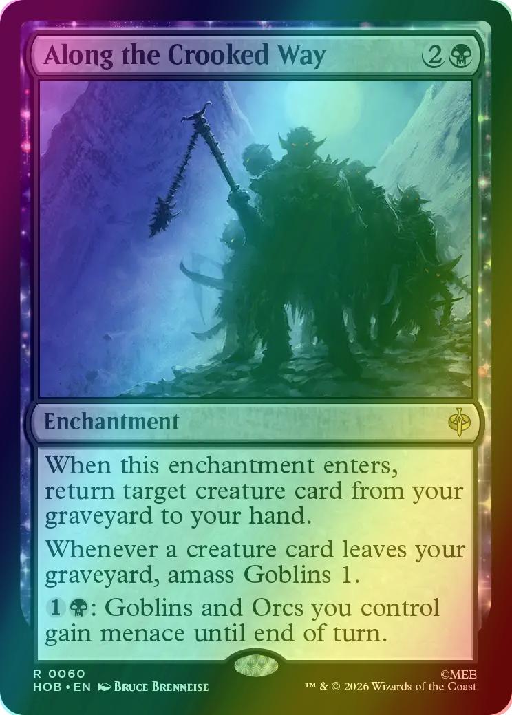 Along the Crooked Way [60] [The Hobbit] [Foil]
