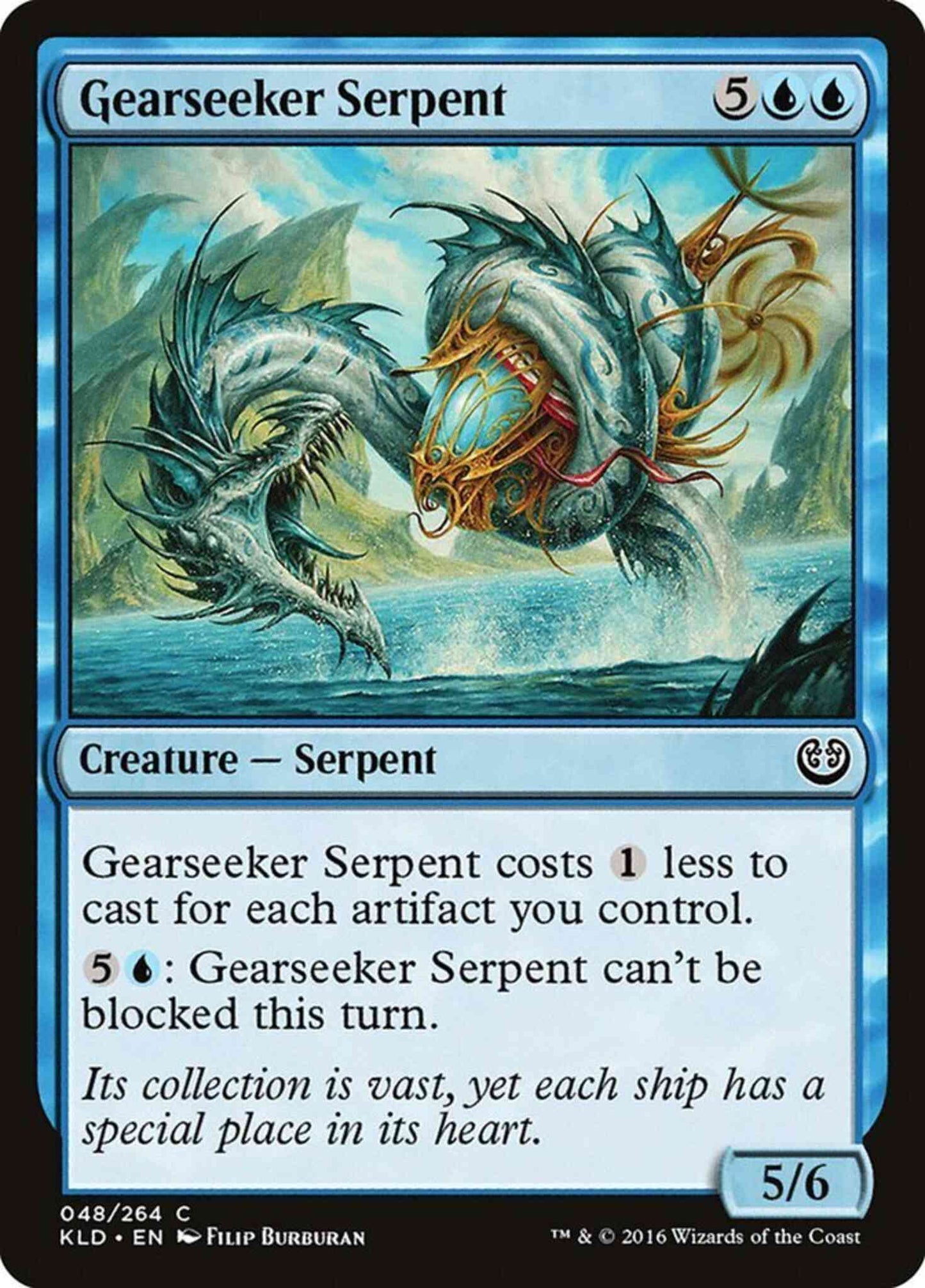 Gearseeker Serpent [48] [Kaladesh] [Non-Foil]