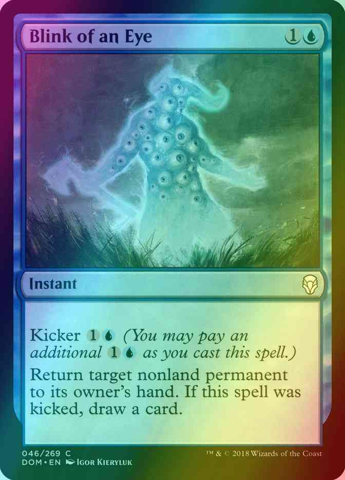 Blink of an Eye [46] [Dominaria] [Foil]