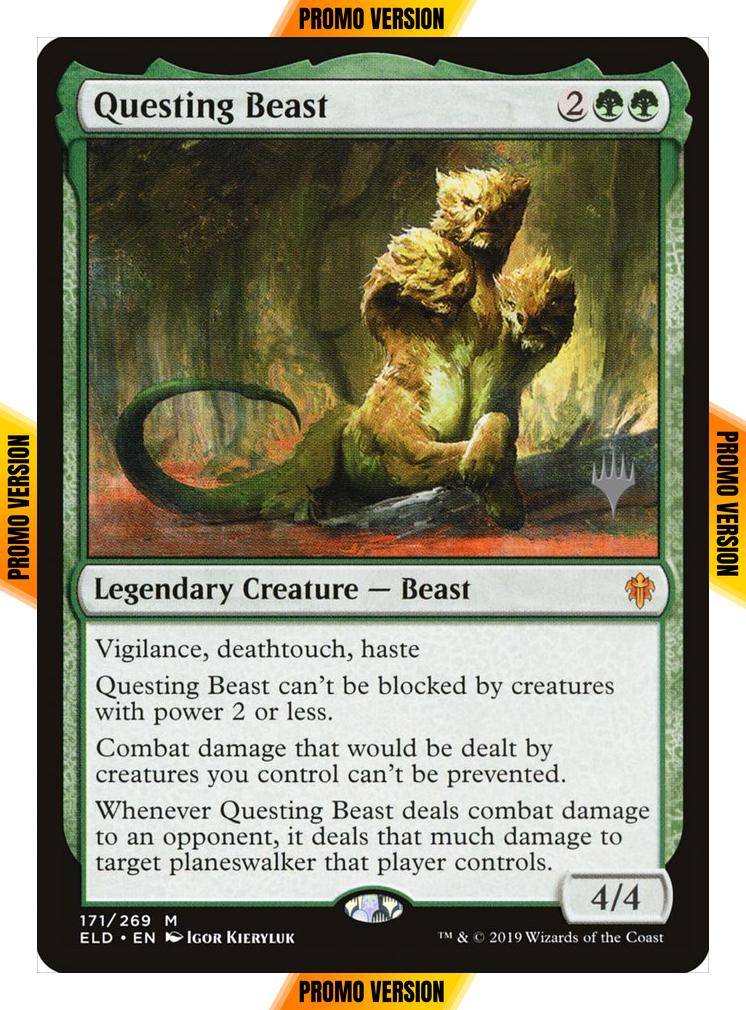 Questing Beast [171p] [Promo Pack] [Throne of Eldraine Promos] [Non-Foil]